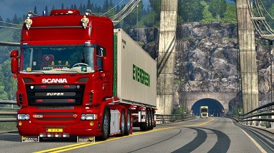 Euro Truck Simulator 2 long travel